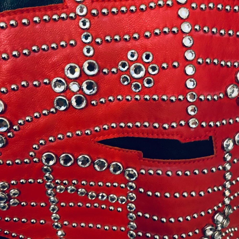 Vintage Michael Hoban, North Beach leather made for the stars Crystal Jacket - Picture 8 of 10